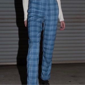 RARE brandy blue plaid Tilden pants